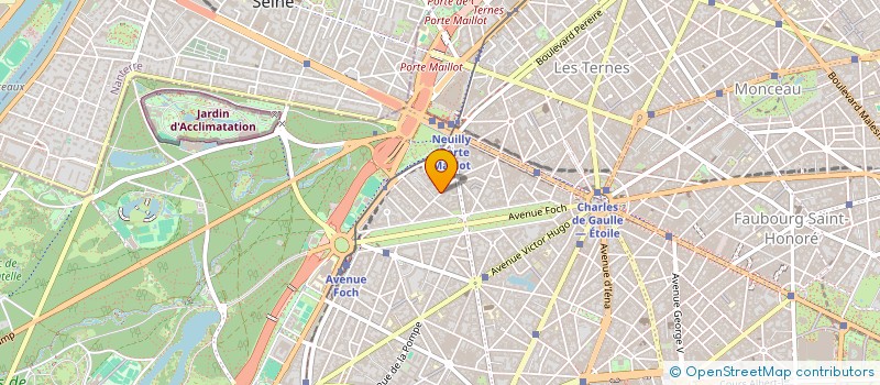 localisation de l'entreprise PINK GOLD  PARIS