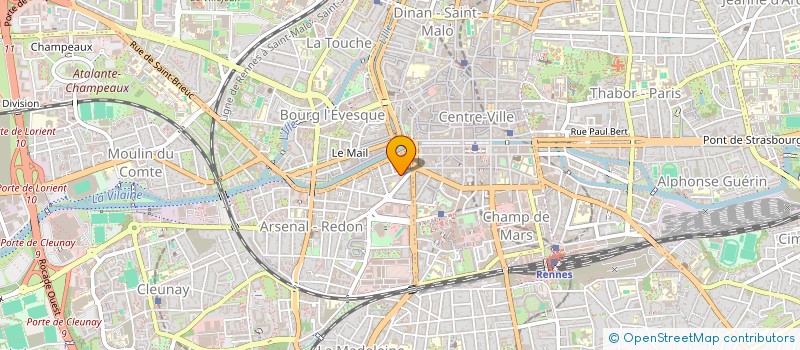 localisation de l'entreprise PINK INVEST  RENNES