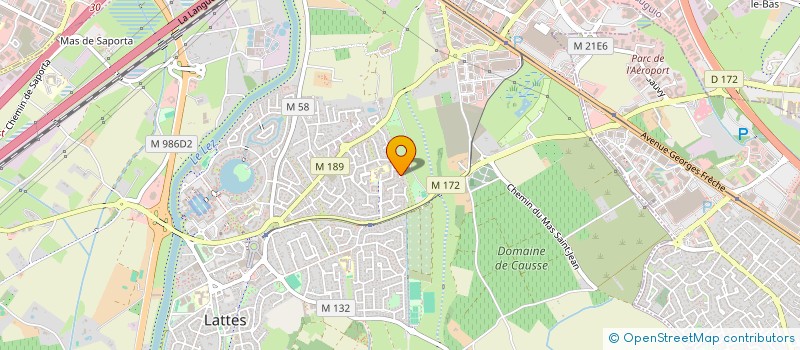 localisation de l'entreprise PINK MARTINI  LATTES