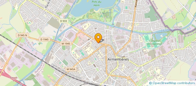 localisation de l'entreprise PINK PANTHERS à ARMENTIERES