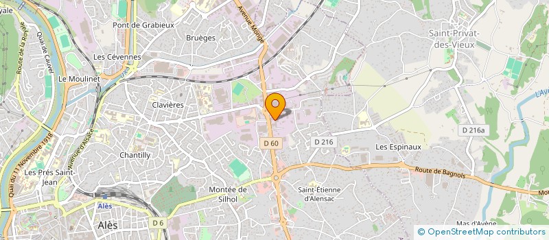 localisation de l'entreprise PINK PARE BRISE ALES  ALES