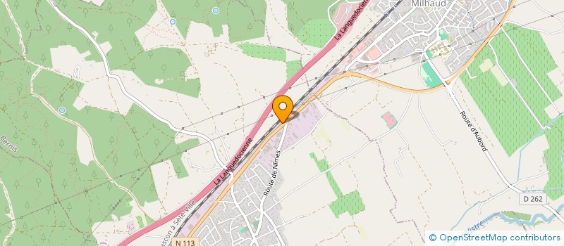 localisation de l'entreprise PINK PARE BRISE BERNIS  BERNIS