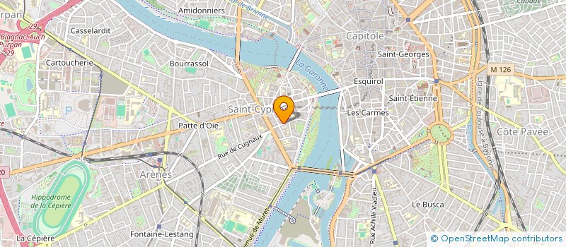 localisation de l'entreprise PINK RUNNERS à TOULOUSE