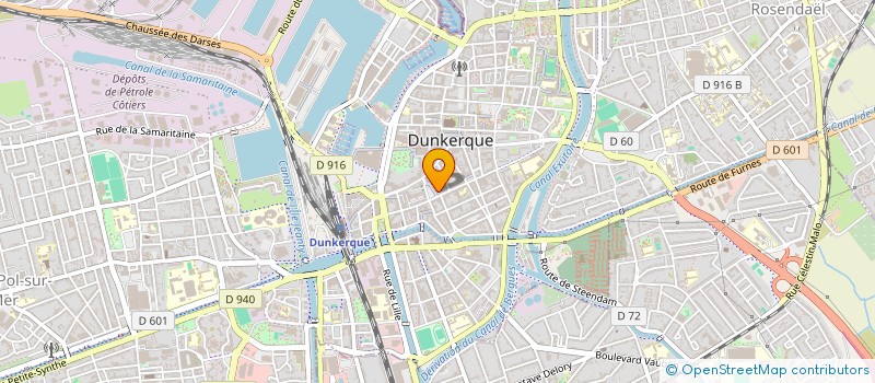 localisation de l'entreprise PINK SENSATION à DUNKERQUE