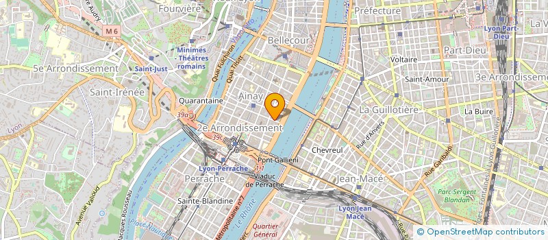 localisation de l'entreprise PINK VIDEO  LYON