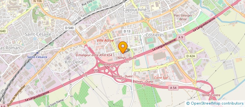 localisation de l'entreprise PINK WATER  NIMES
