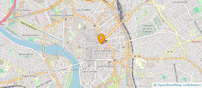 localisation de l'entreprise PINKANOVA à TOULOUSE