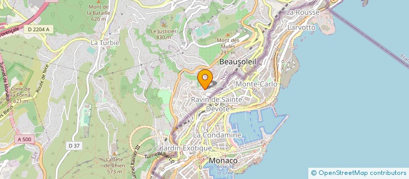 localisation de l'entreprise PINKO PALINO  BEAUSOLEIL