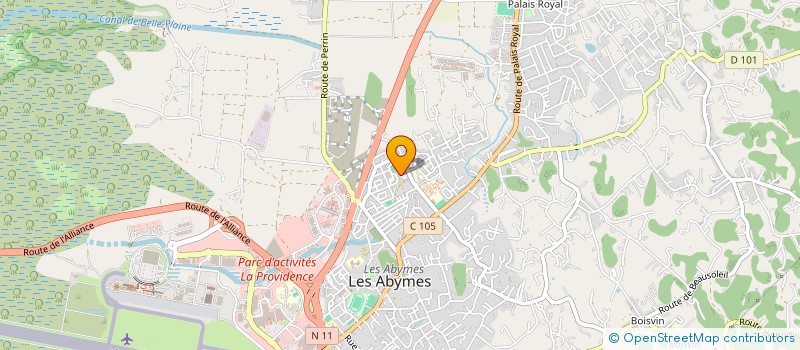 localisation de l'entreprise PINKY LADY à LES ABYMES