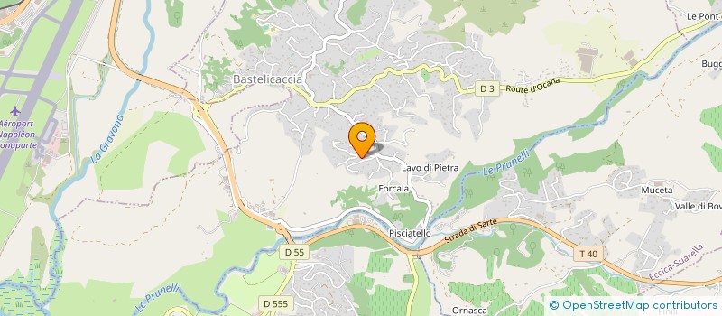 localisation de l'entreprise PINNA à BASTELICACCIA