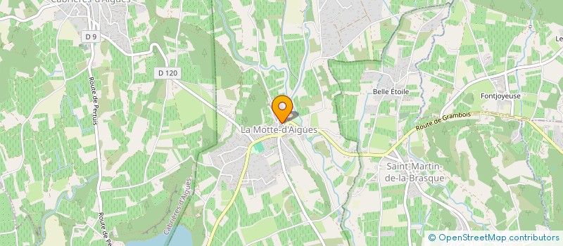 localisation de l'entreprise PINNA  LA MOTTE-D'AIGUES