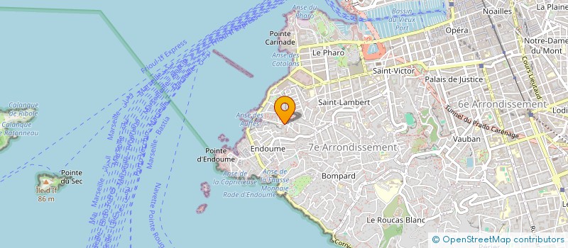 localisation de l'entreprise PINNA ET ASSOCIES à MARSEILLE