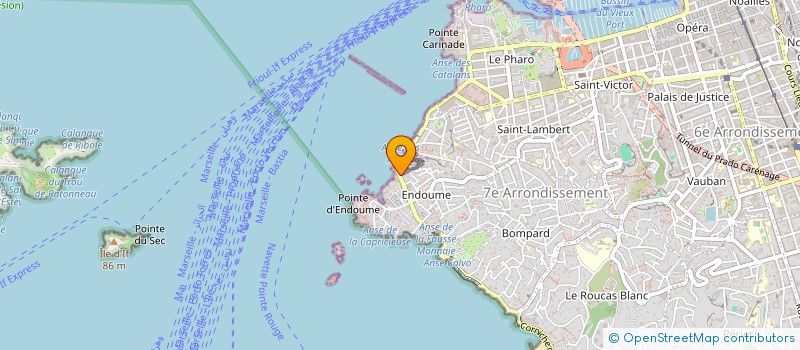 localisation de l'entreprise PINNA INVESTISSEMENTS à MARSEILLE