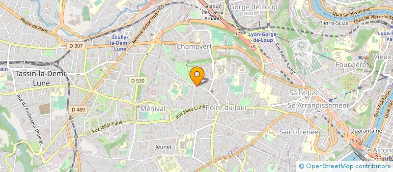 localisation de l'entreprise PINOCOPA 1  LYON