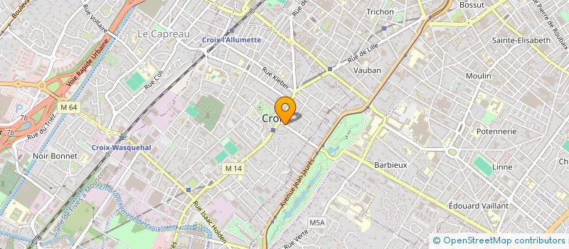 localisation de l'entreprise PINOIT PRO TEAM à CROIX