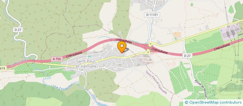 localisation de l'entreprise PINOKIO FAX CONCERTO  SAINT-PAUL-ET-VALMALLE