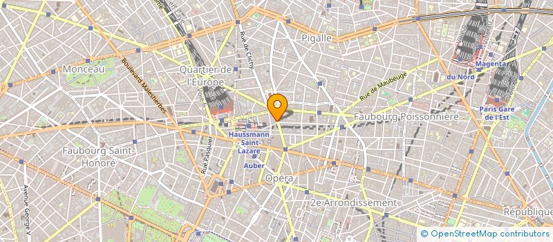 localisation de l'entreprise PINON 5  PARIS