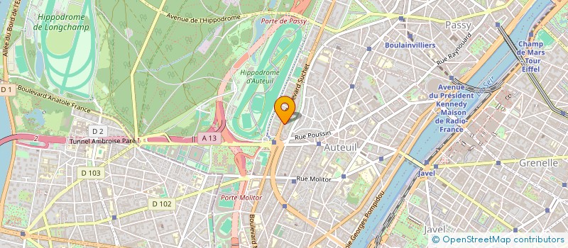 localisation de l'entreprise PINOY PARIS CARS  PARIS