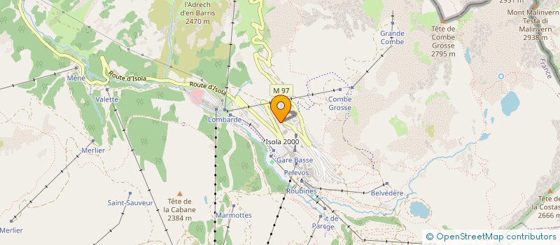 localisation de l'entreprise PINS CEMBROS  ISOLA