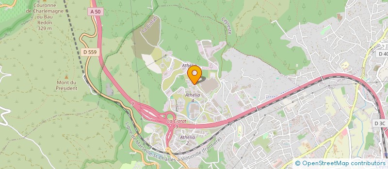 localisation de l'entreprise PINT AVOCATS  LA CIOTAT