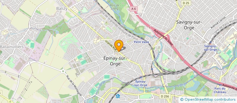localisation de l'entreprise PINTEIX  PARAY-VIEILLE-POSTE