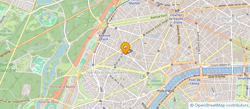 localisation de l'entreprise PINTESEQUE  PARIS