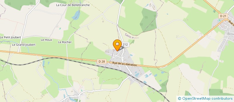 localisation de l'entreprise PINTIERS  SAINT-BRICE