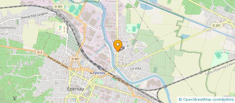 localisation de l'entreprise PINTO  MAGENTA