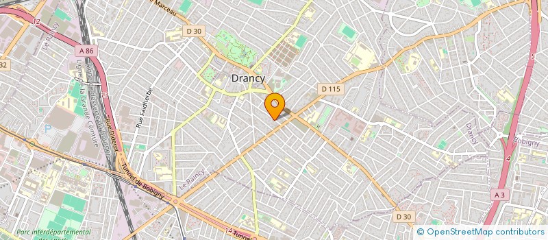 localisation de l'entreprise PINTO 5 à DRANCY