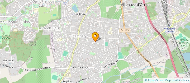 localisation de l'entreprise PINTO  VILLENAVE-D'ORNON