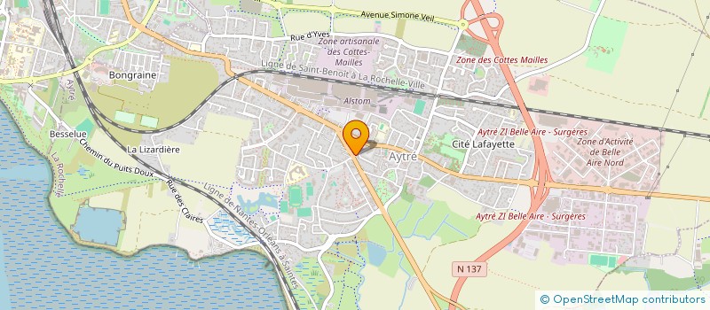 localisation de l'entreprise PINTO.COM  AYTRE