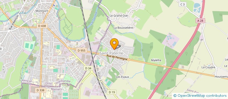 localisation de l'entreprise PINTO CONSTRUCTION  CHERISAY