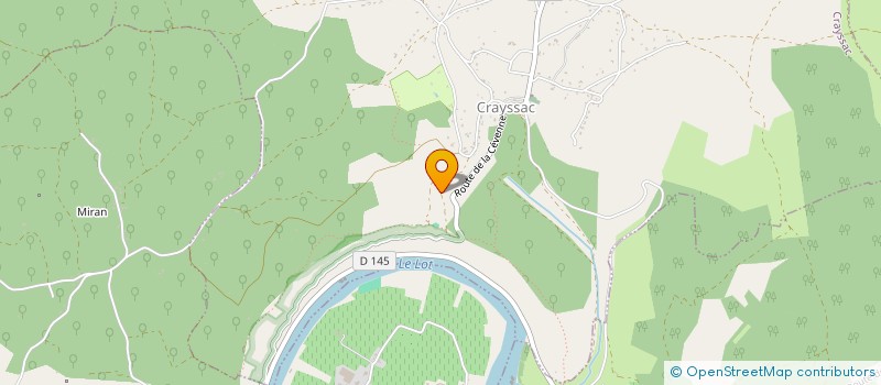 localisation de l'entreprise PINTO CONSTRUCTIONS  CRAYSSAC