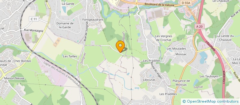 localisation de l'entreprise PINTO DA SILVA FERNANDO à LIMOGES