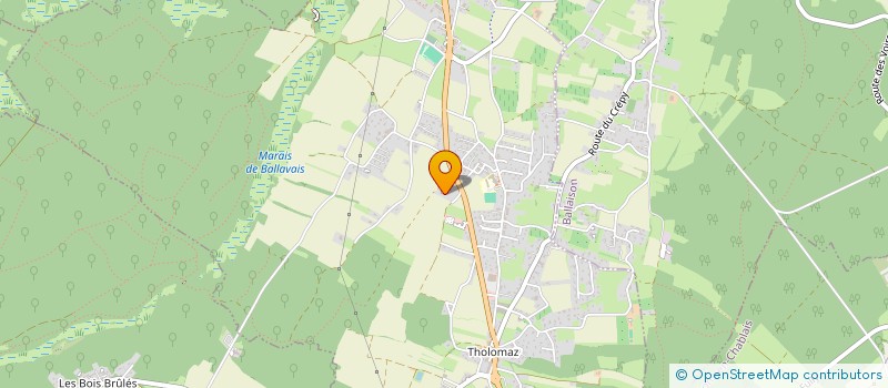 localisation de l'entreprise PINTO DESIGN CONSTRUCTIONS  LOISIN