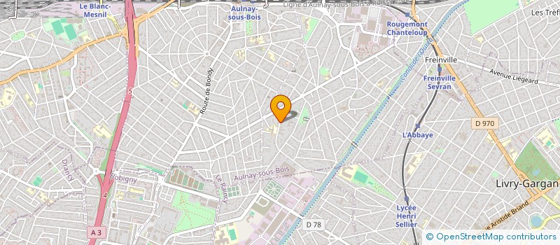 localisation de l'entreprise PINTO FROID à AULNAY-SOUS-BOIS