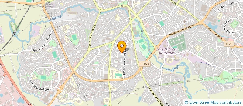 localisation de l'entreprise PINTO ICG à CHOLET