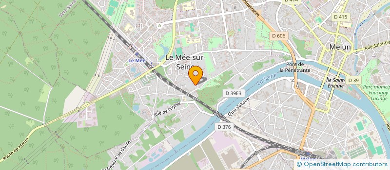 localisation de l'entreprise PINTO RODRIGUESET FILS à LE MEE-SUR-SEINE