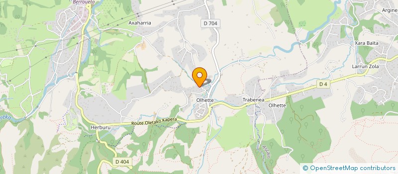 localisation de l'entreprise PINTOF  URRUGNE