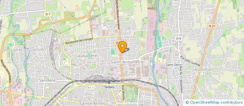 localisation de l'entreprise PINTON RENOVATION  TARBES