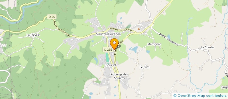 localisation de l'entreprise PINTOU EN VADROUILLE  SAINTE-FEREOLE