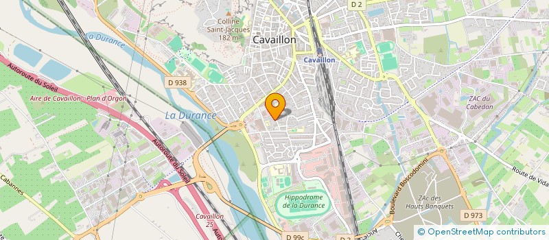 localisation de l'entreprise PINTURAUD - STANKOWSKA  CAVAILLON