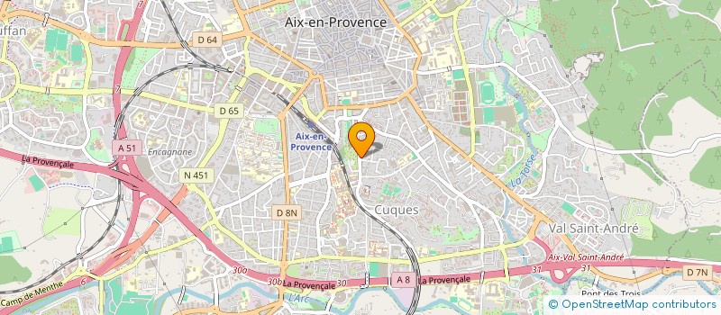 localisation de l'entreprise PINUS PINEAL  AIX-EN-PROVENCE