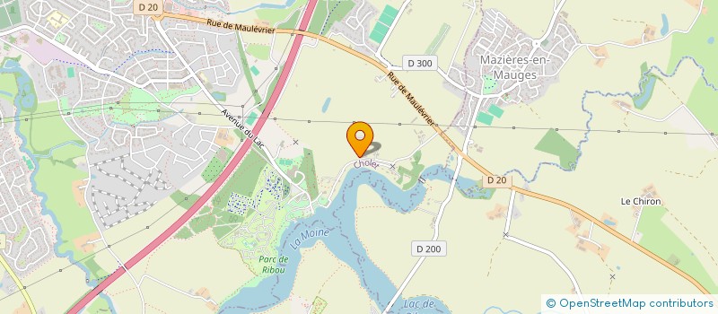localisation de l'entreprise PINUTS à CHOLET