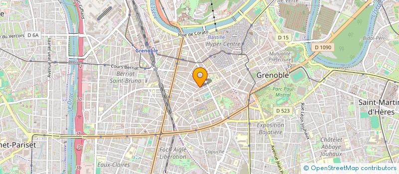 localisation de l'entreprise PINXIT MEA  GRENOBLE