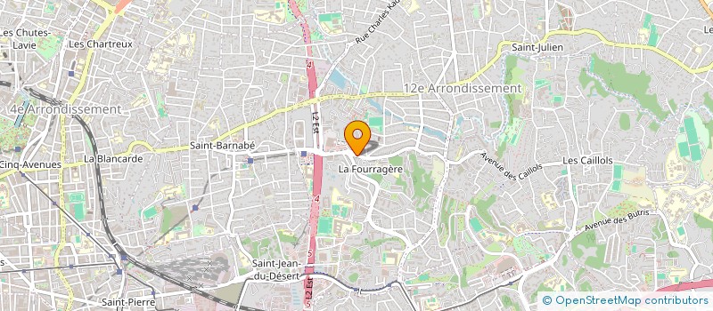 localisation de l'entreprise PIO 33 à MARSEILLE