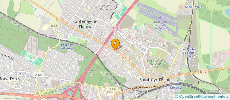 localisation de l'entreprise PIOCHOT SARL à SAINT-CYR-L'ECOLE