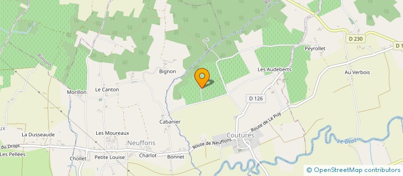 localisation de l'entreprise PIOLA  COUTURES