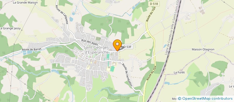 localisation de l'entreprise PIOLAT  SAINT-GEORGES-D'ESPERANCHE