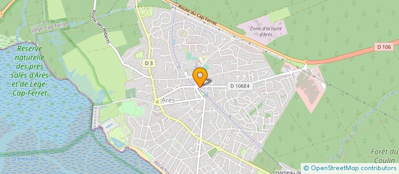 localisation de l'entreprise PIOLIT  ARES